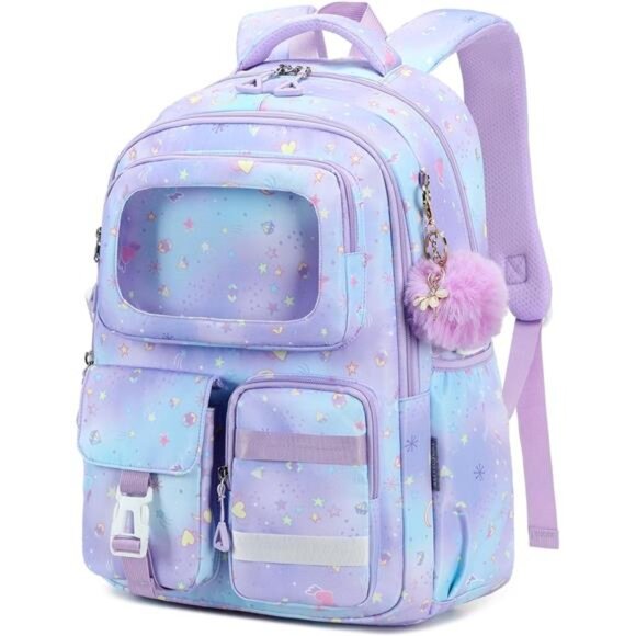 Other - Backpack for Girls Kids School Bags Purple